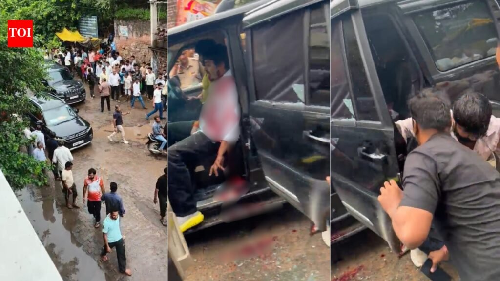 30 rounds fired at SUV outside Haryana police station, 7 injured; gang rivalry suspected | Chandigarh News