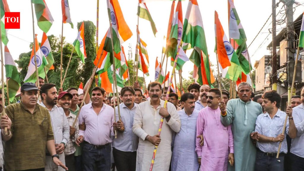 BJP distances itself from ‘anti-women’ slogans at 370 event | India News