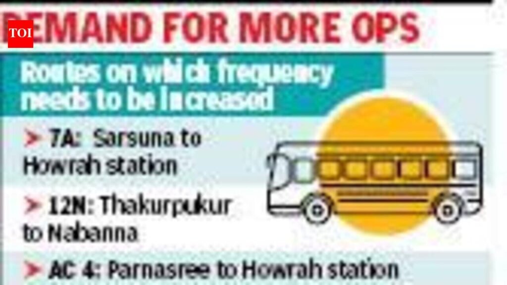 Transport Dept Plans Behala Bus Study After Mins Meet | Kolkata News