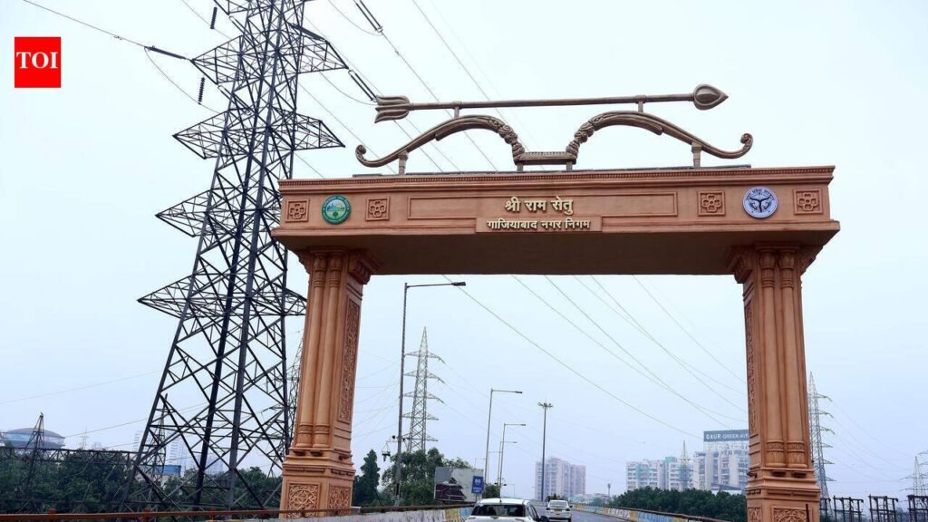 Lord Ram statue installed, but Hindon Elevated Road not ‘Ram Setu’ on paper | Noida News