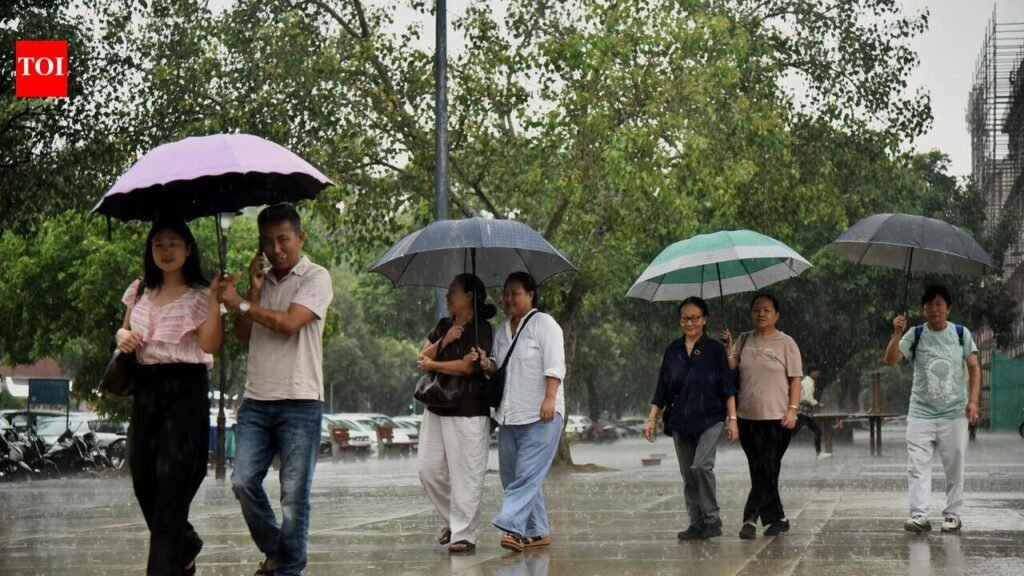 Monsoon showers bring a breather | Chandigarh News