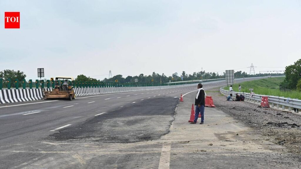 Fan-tastic fix: Lucknow-Kanpur expresway repairs get a breath of fresh air | Lucknow News