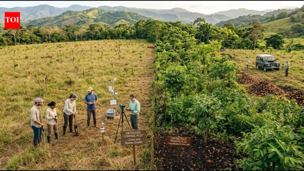 In 2018, scientists dumped 30 truckloads of coffee pulp on degraded Costa Rican pasture; two years later, it had 80% tree canopy instead of 20% | World News