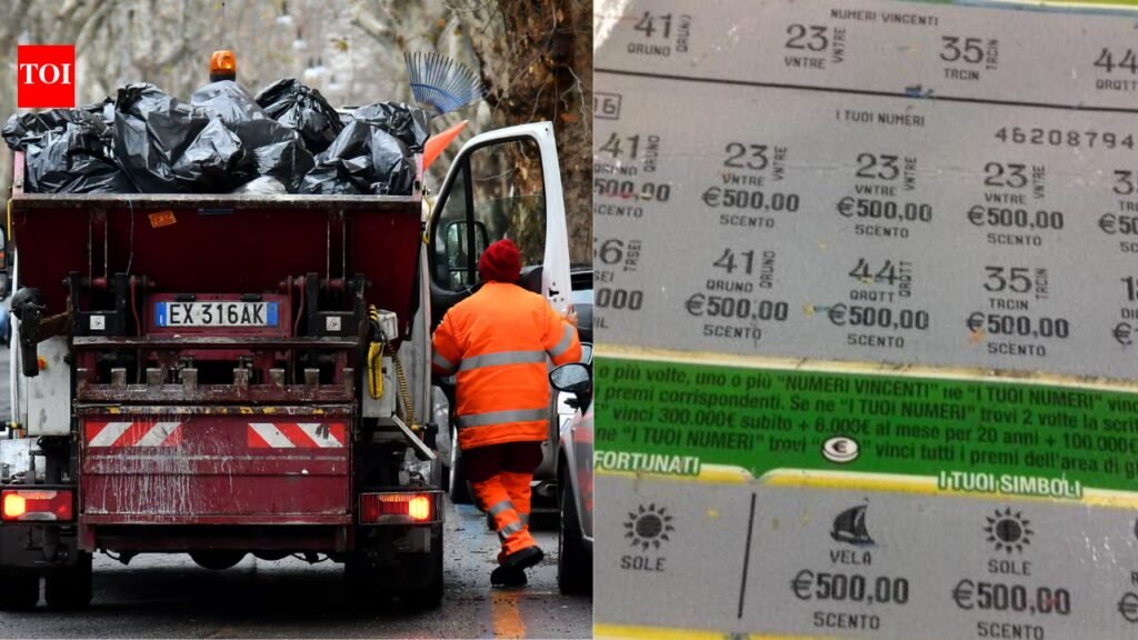 Italian woman accidentally throws away her $1.1 million winning lottery ticket, then waste workers find it after searching more than 6 tons of garbage | World News