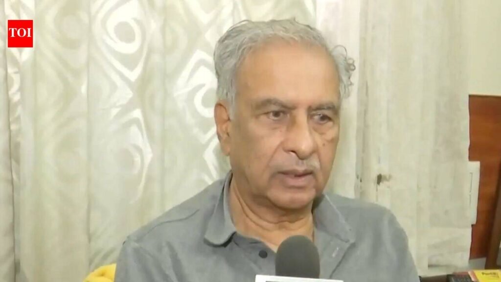 ‘Faced pressure’: Karnataka legislative council chairman Basavaraj Horatti resigns | Bengaluru News