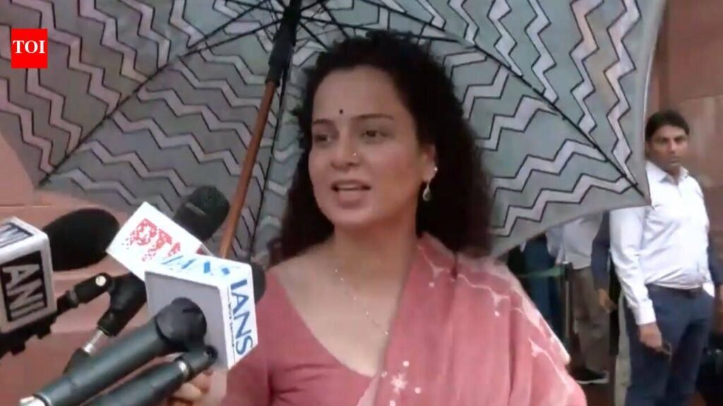 ‘Gen Z is strength of our country’: Kangana Ranaut praises youth, hails Mohan Bhagwat’s interaction | Delhi News