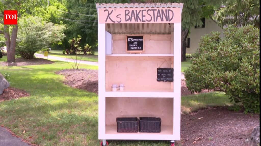 A Cumberland mother’s new farm stand was stolen before she could use it; strangers John and Casey Adams rebuilt it for free, even after their tools were stolen