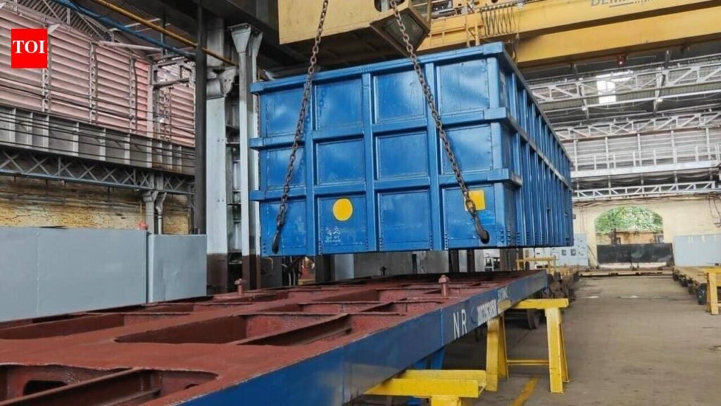 Jhansi railway workshop develops innovative detachable wagon body | Prayagraj News