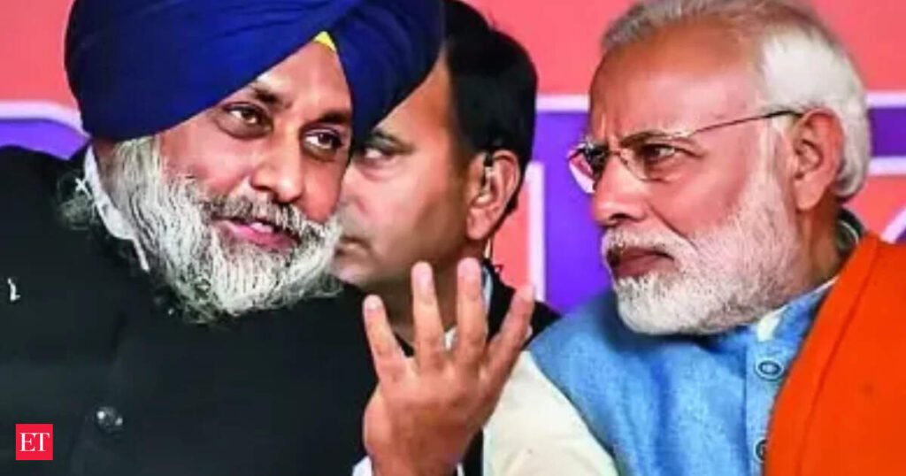 PM Modi meets Sukhbir Singh Badal: Speculation of BJP-SAD alliance thaw after six years