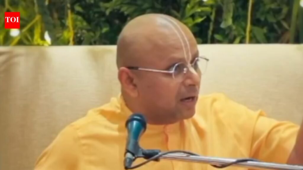 Gaur Gopal Das: Quote of the day by Gaur Gopal Das: “Discussions are always better than arguments, because an argument is to find out who is right, and a discussion is to find out what is right.”; What the engineer-turned-monk advises on ‘discussing’ over ‘arguing’