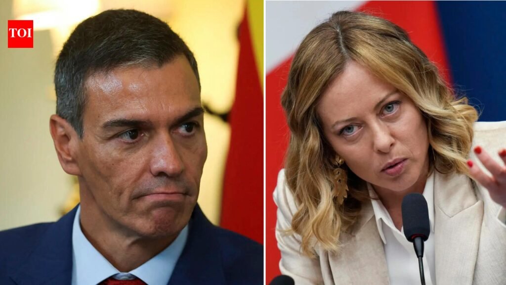 Sanchez vs Meloni: Spain imposes Italy border checks as Ceuta migrant row escalates