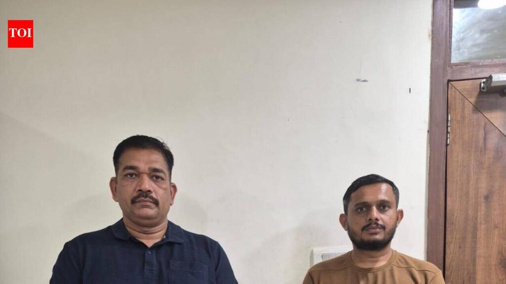 Ahmedabad fire chief, aide held for taking Rs 36,000 bribe for issuing fire safety NOCs | Ahmedabad News