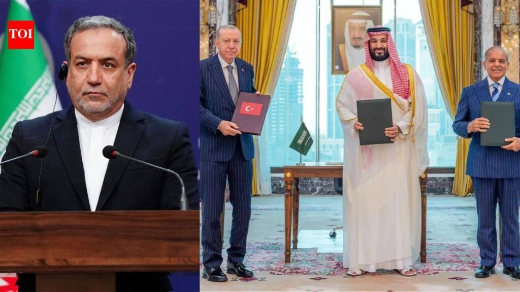 Iran hails Saudi-Pak-Turkey defence pact, calls for Muslim unity amid West Asia tensions