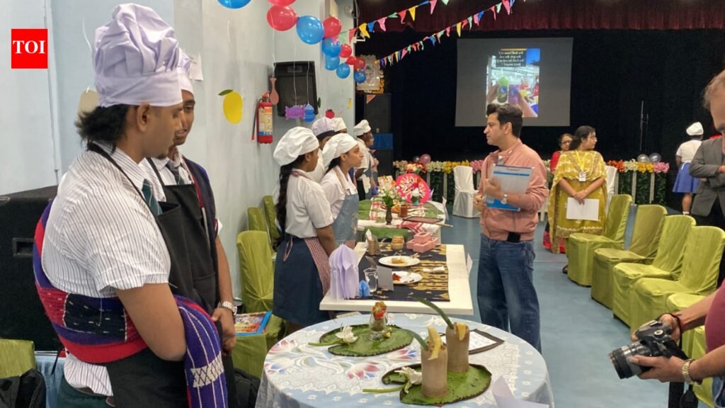 150+ young chefs, one plate of India: Kolkata school hosts ‘Festival of India’ food fiesta | Kolkata News