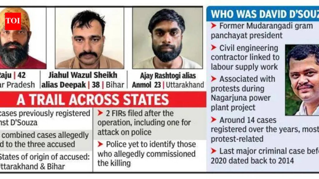 3 held, contract killing under lens in ex-GP prez’s murder | Mangaluru News