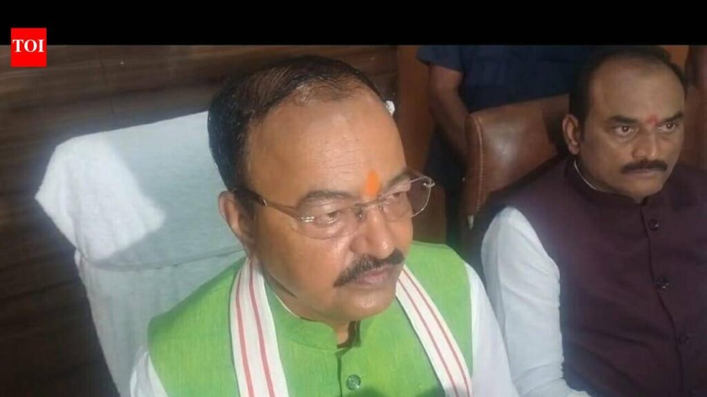 Maurya questions Rahul for skipping Jharkhand over Prayagraj | Prayagraj News