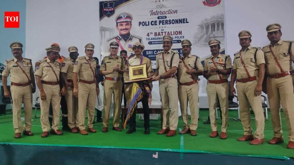 T DGP warns police against online betting addiction | Hyderabad News