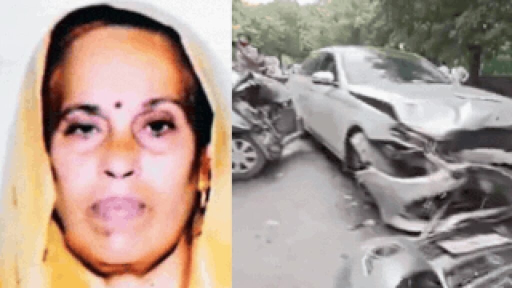 Woman crushed between vehicles after smash-up in Delhi; kin alleges Mercedes driver was speeding, drunk | Delhi News