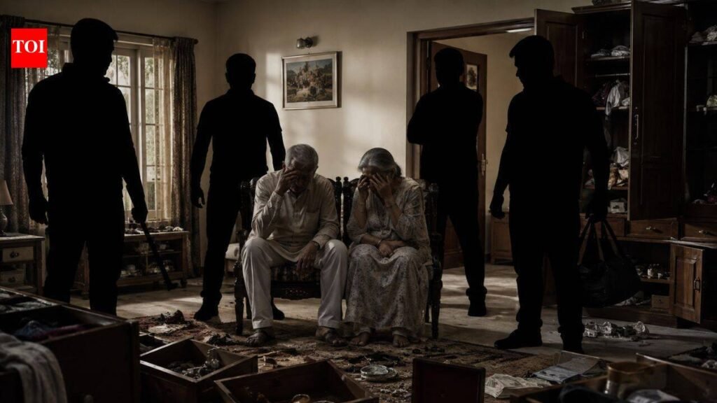 When a night turned into nightmare: Elderly couple held hostage at home, robbed of Rs 1cr | Delhi News