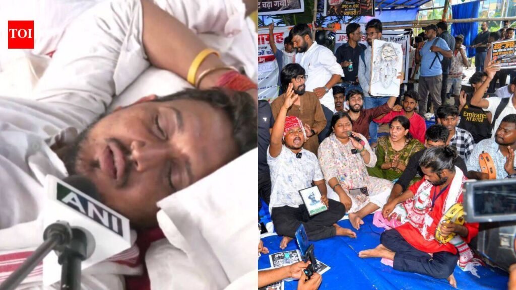 Jharkhand student protest: Aspirant says hunger strikers ‘very weak’, alleges govt trying to weaken agitation | Ranchi News