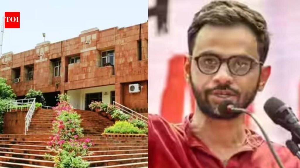 JNU cancels discussion on Umar Khalid’s book, cites ‘non-disclosure’ of programme details | Delhi News