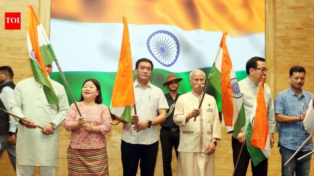 Arunachal guv, CM kick off ‘Har Ghar Tiranga’ campaign in Itanagar | Guwahati News