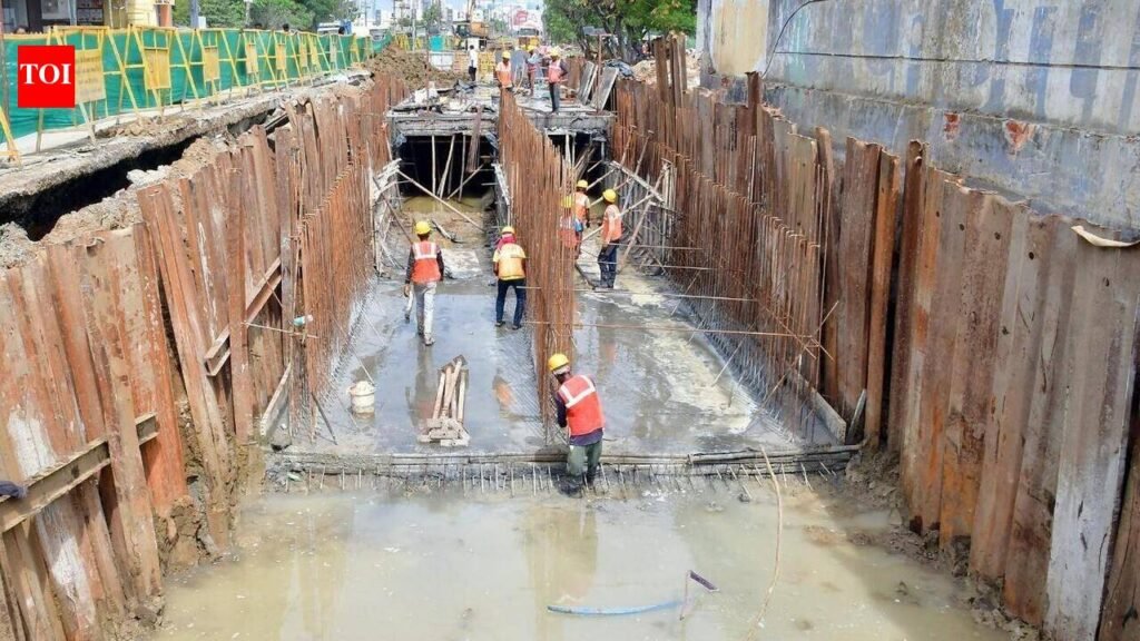 ₹184.88cr drain project in Sholinganallur to tackle Semmancheri flooding | Chennai News
