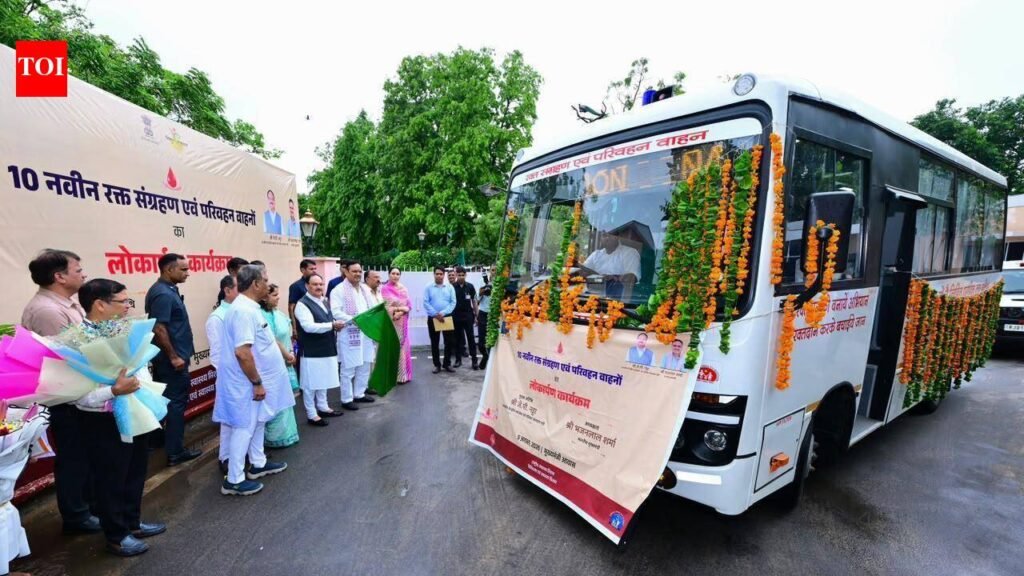 Rajasthan adds 10 blood vans after anaemia-linked maternal deaths | Jaipur News