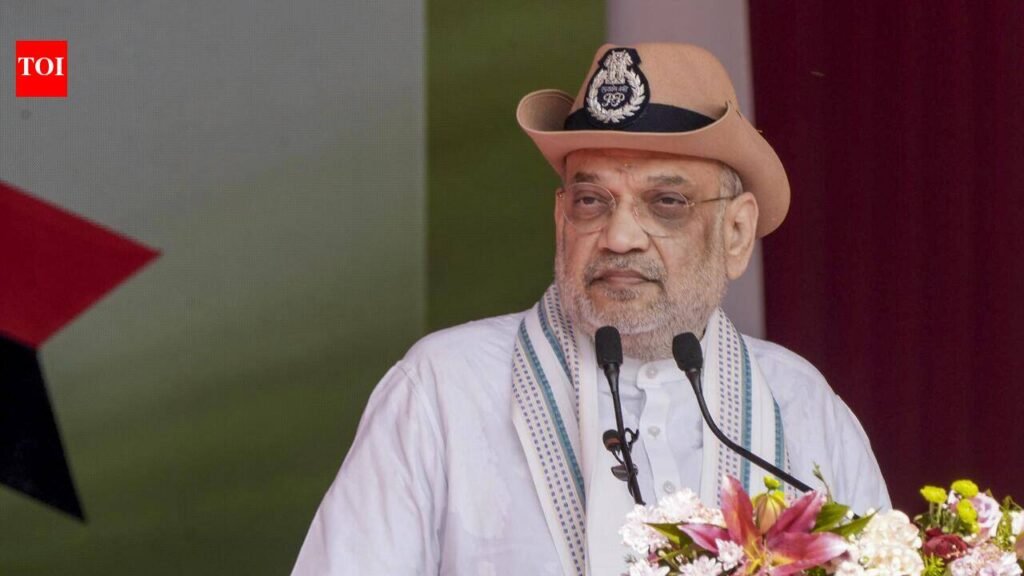 Amit Shah’s helicopter diverted to Tambaram amid adverse weather in Chennai | Chennai News