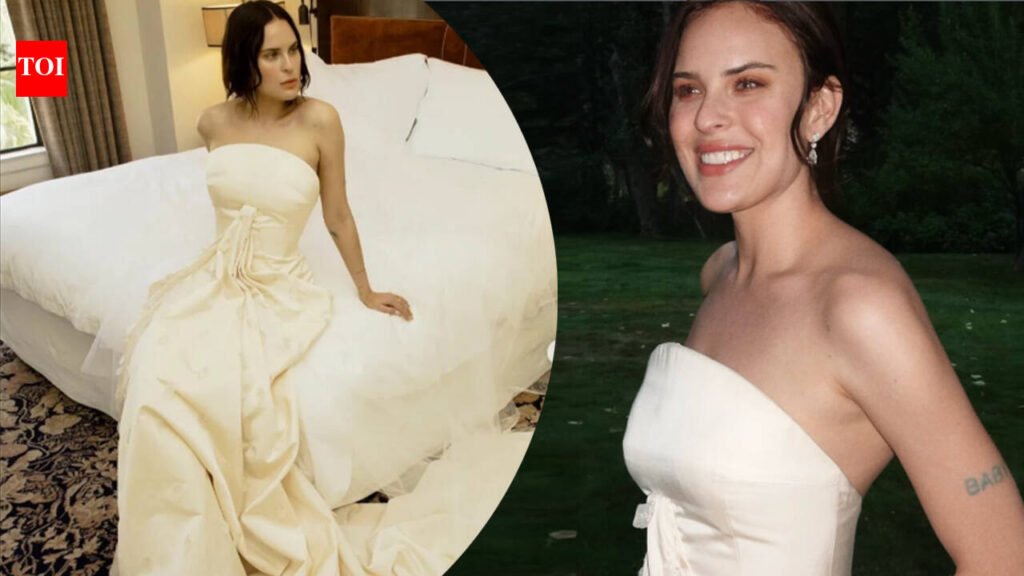 Bruce Willis and Demi Moore’s daughter Tallulah Willis marries Justin Acee in whimsical wedding; Lucy Liu, Andrew Garfield, Zac Posen and other stars attend- PICS | English Movie News