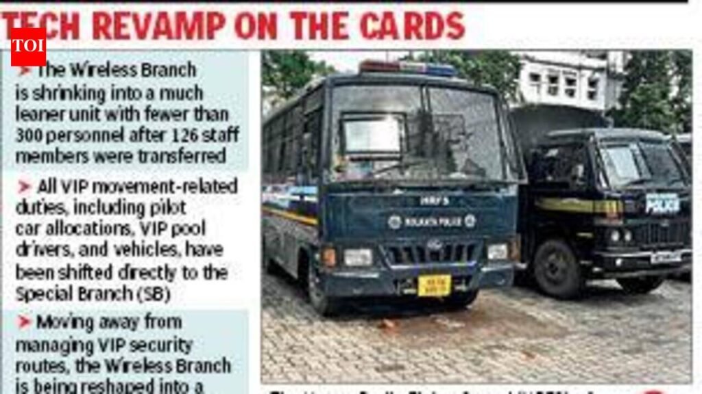 Wireless Branch, one of KP’s oldest units, now its smallest | Kolkata News