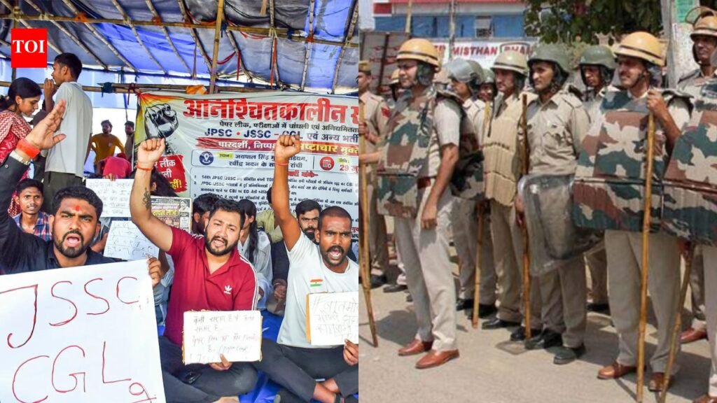 JPSC-JSSC protest: Security tightened, prohibitory orders clamped in Ranchi ahead of students’ Vidhan Sabha march | Ranchi News