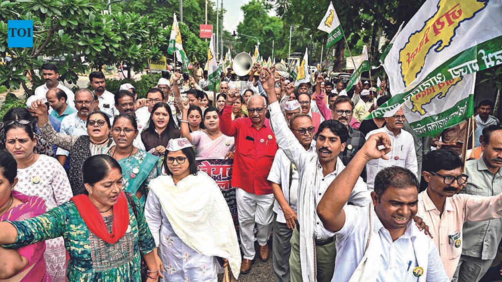 Vidarbha Is Our Right: Separate State War Cry Echoes Across Nagpur On Kranti Din | Nagpur News