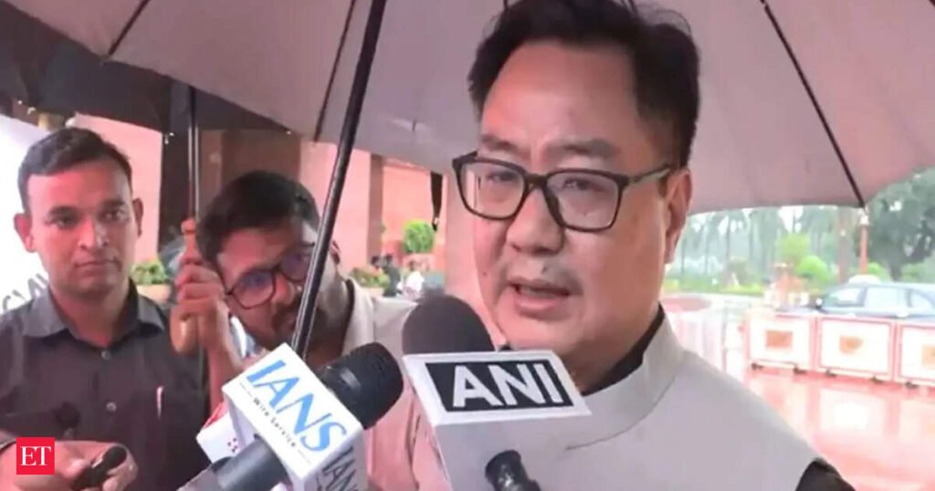 Kiren Rijiju says Amit Shah ready to reply to debate on student protests, seeks Opposition assurance