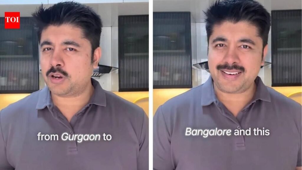 Man reveals cost of moving from Gurgaon to Bengaluru: ₹2.5 lakh deposit, ₹40,000 rent and more