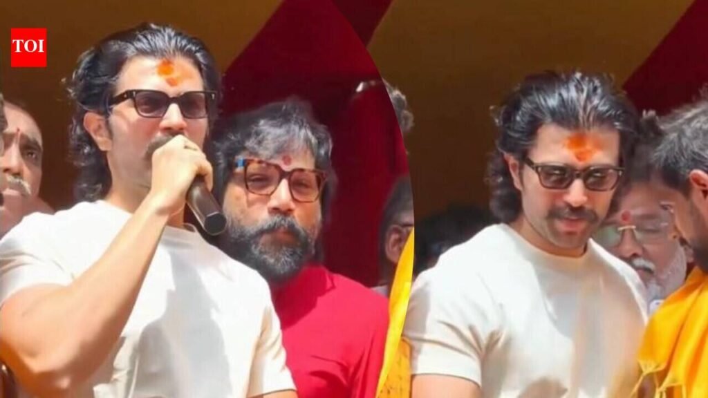 ‘Arjun Reddy’ duo Sandeep Reddy Vanga and Vijay Deverakonda join Bonalu celebrations with fans in Hyderabad; Faria Abdullah joins with special dance | Telugu Movie News