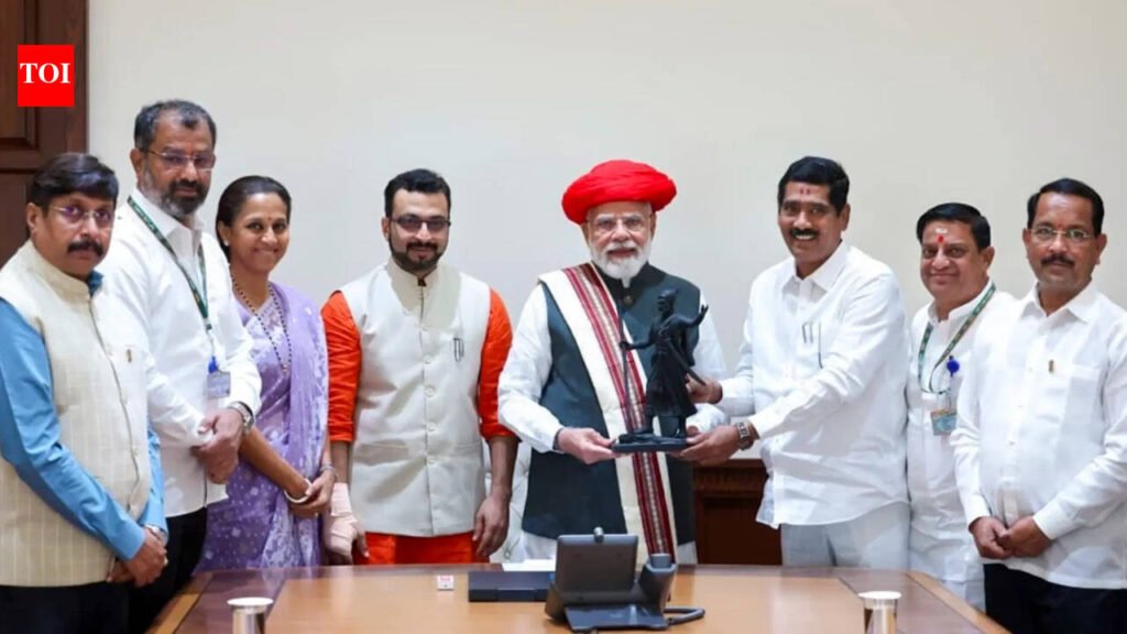 Amid delimitation Bill buzz, NCP-SP MPs meet PM Modi | India News