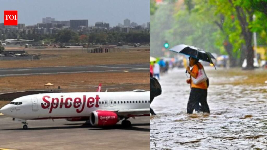 Mumbai rains: SpiceJet issues flight advisory as heavy rain may affect arrivals, departures | Mumbai News