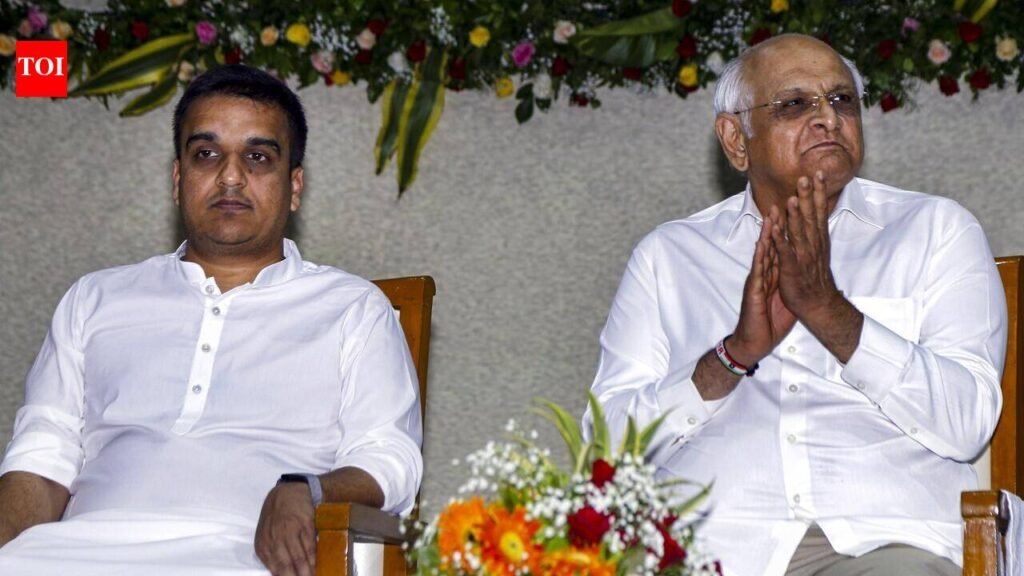 Gujarat chief minister, deputy chief minister in Delhi to meet party leadership | Ahmedabad News