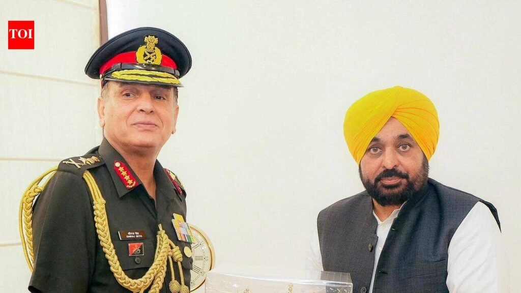 CM Mann calls for stronger cooperation with Army | Chandigarh News