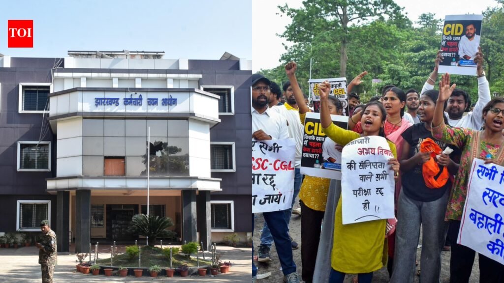 Jharkhand JSSC junior engineer paper leak: Private agency director held in Mumbai | Ranchi News