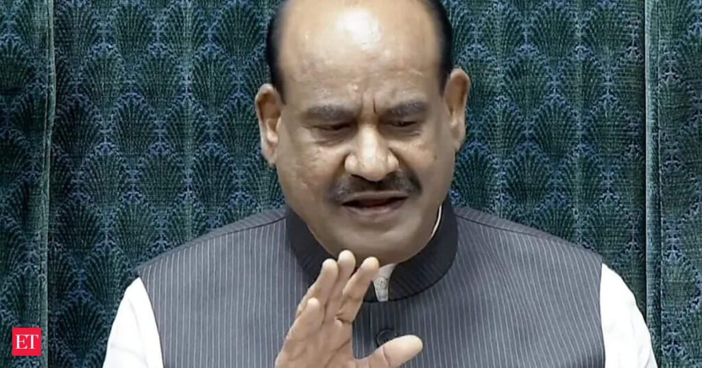 Not right to tarnish image of House: Lok Sabha Speaker tells protesting Opposition members