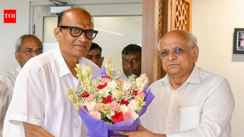 Gujarat: Satish Patel takes oath as MLA | Ahmedabad News