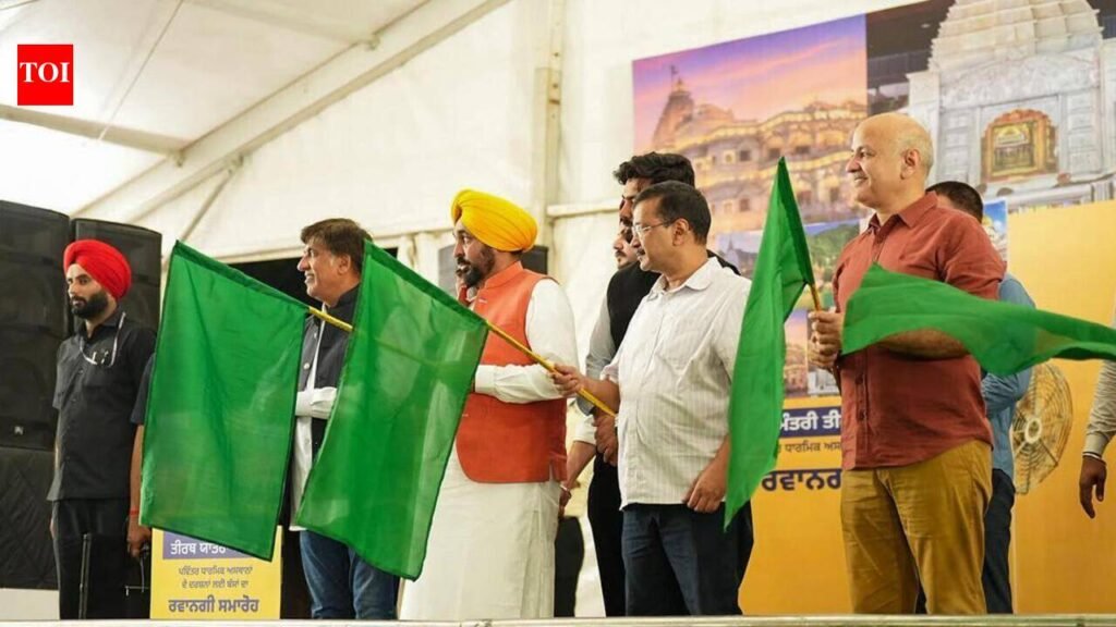 Kejriwal, Mann highlight AAP govt’s welfare push