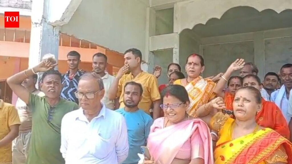 Cachar residents protest at Chandranathpur station, seek Lanka rail link