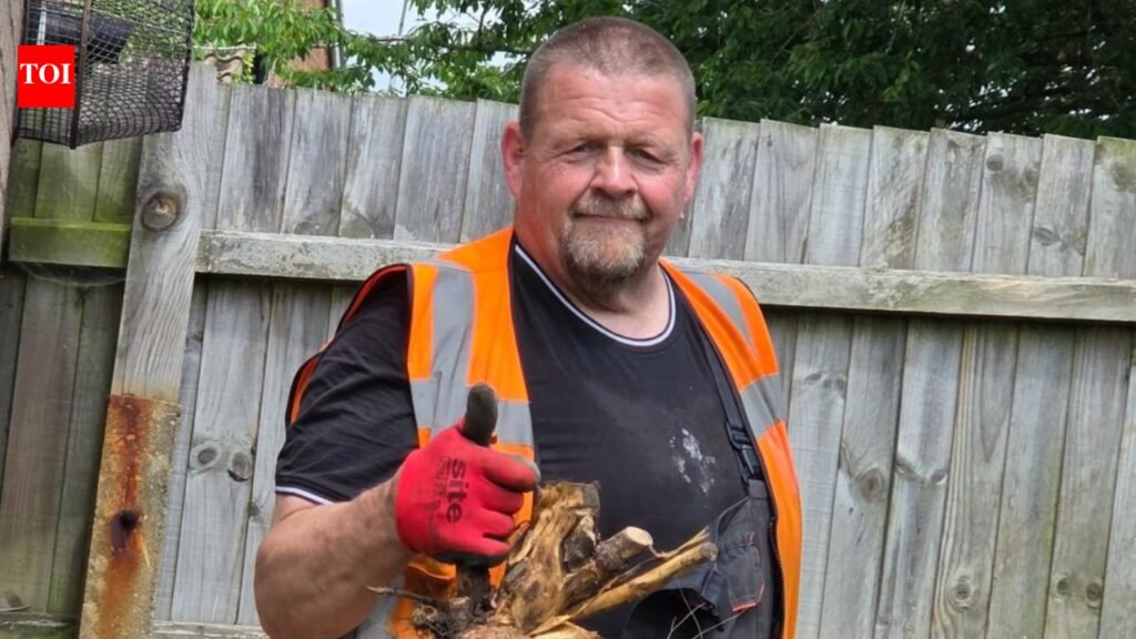 57-year-old English handyman clearing gardens for free after one Facebook post sparked a wave of requests for help