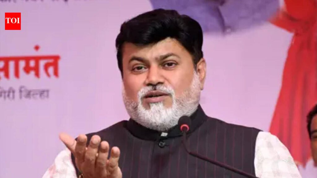 Maharashtra minister Uday Samant’s chopper develops snag during take-off, pilot aborts flight