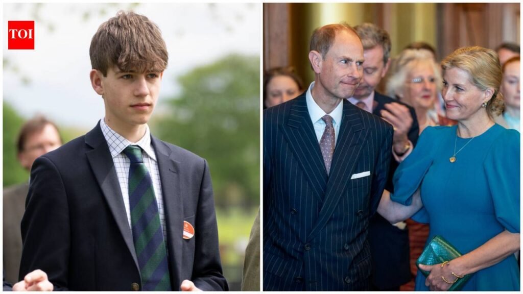 James, 18, Earl of Wessex, passes A-levels, to study rural land management at Royal Agricultural University after working as a farmhand at King Charles’ Sandringham estate