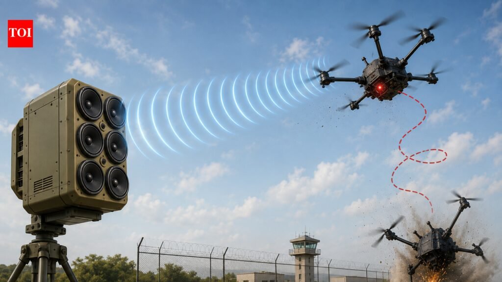 When noise becomes a weapon against drones