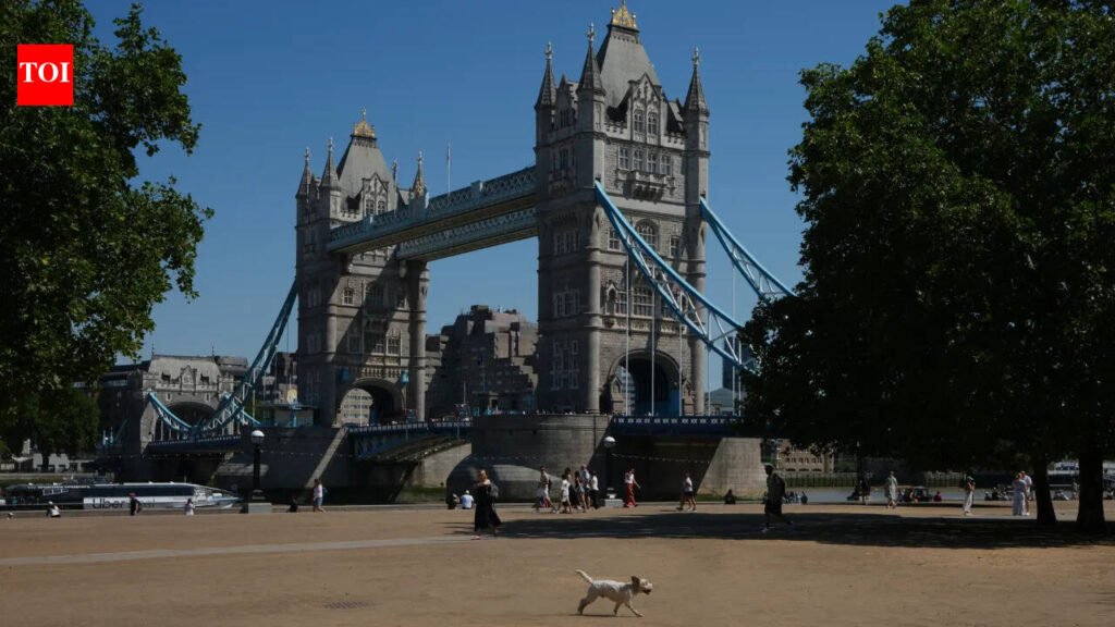 UK records hottest day of year as temperature crosses 38°C in west London